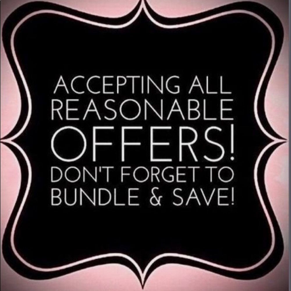 All reasonable offers accepted or bundle and save!!